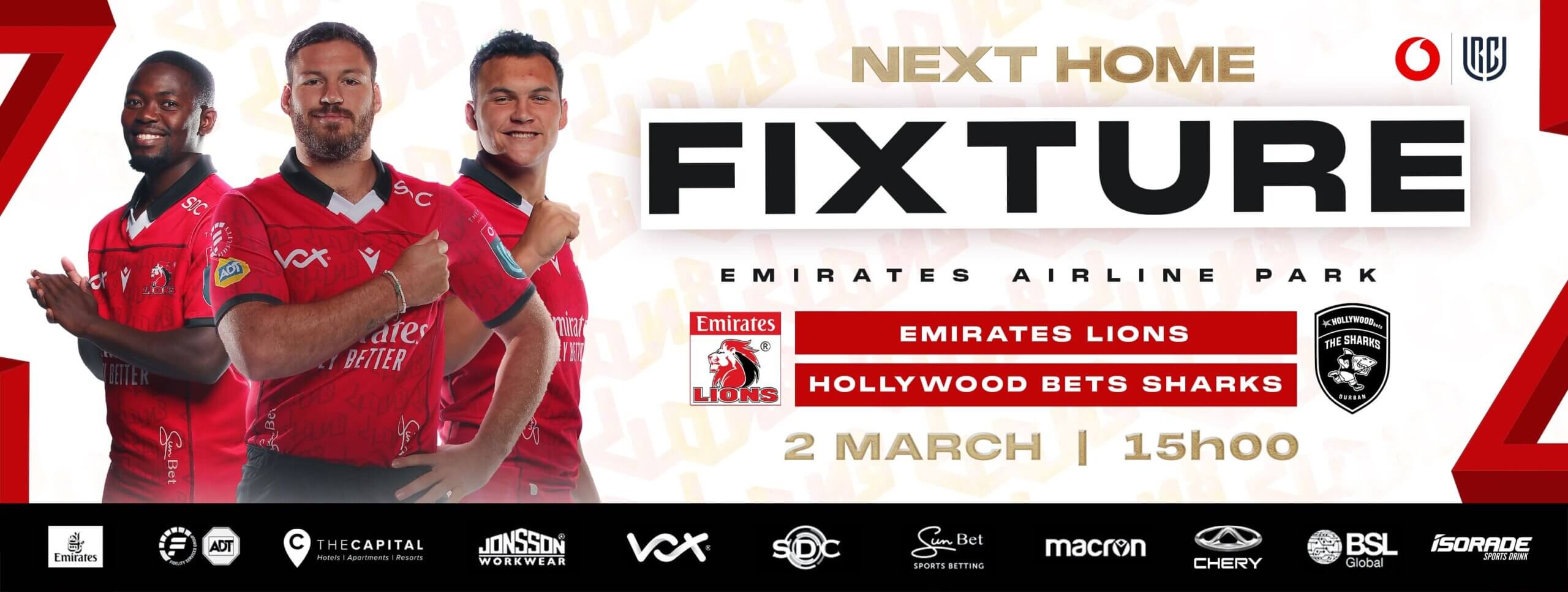 Emirates Lions vs Hollywood Bets Sharks